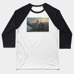 Gothic cathedral or Erfurter Dom in Erfurt, Germany Baseball T-Shirt